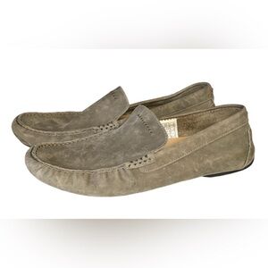 UGG Loafers Leather Suede Moccasins  Slip-ons SZ 9